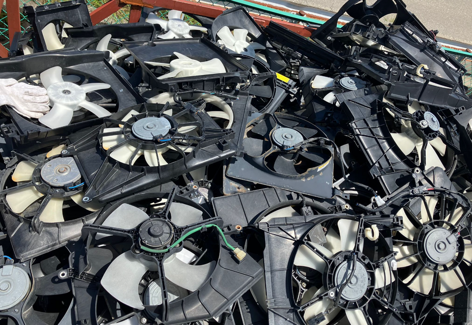 Mixed OEM Radiator Fan Bulk Lot (50 Units)