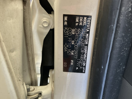 [CHOOSE PARTS] TOYOTA ISIS ZGM10W 2010 2ZR-FAE FF AT 2WD #0002002682407