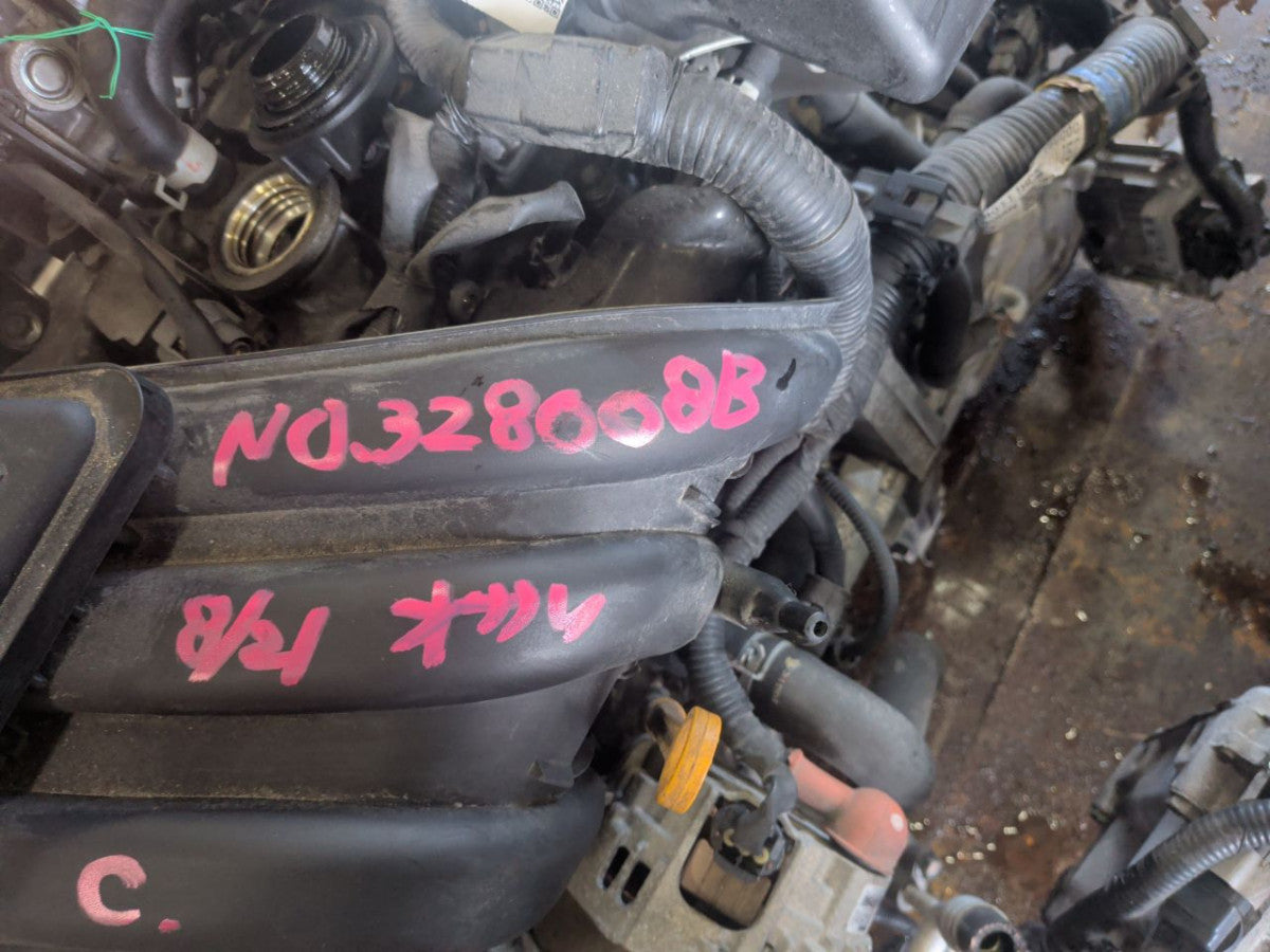 [USED ENGINE] NISSAN MARCH K13 2013 HR12DE FF AT 2WD #0003268135878