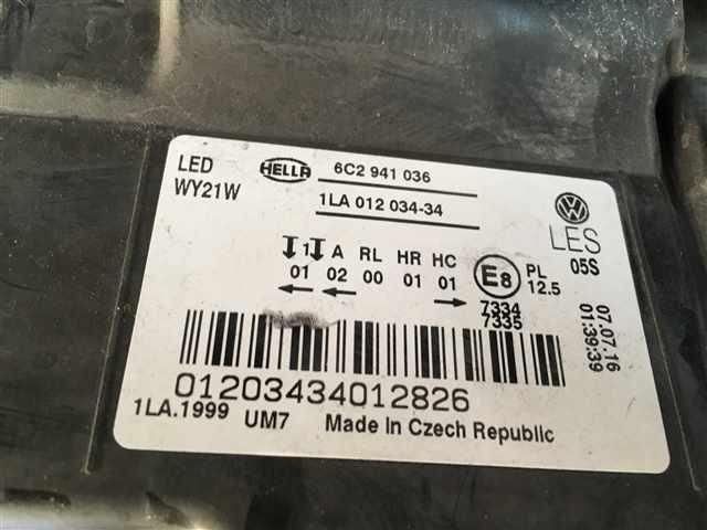 [HEADLIGHT ASSY RH] VOLKSWAGEN POLO 6RCJZ  CJZ FF AT 2WD #0003225193464