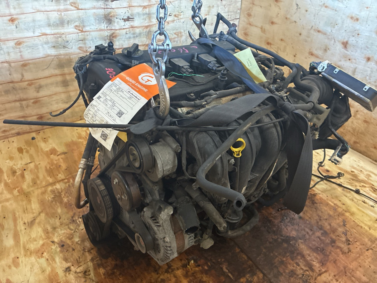 [USED ENGINE] MAZDA PREMACY CREW 2005 LF-DE FF AT 2WD #0003267127509