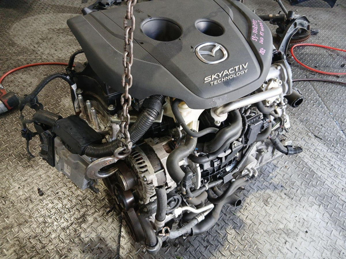 [USED ENGINE] MAZDA DEMIO DJ5FS 2015 S5-DPTS FF AT 2WD #0403269017050
