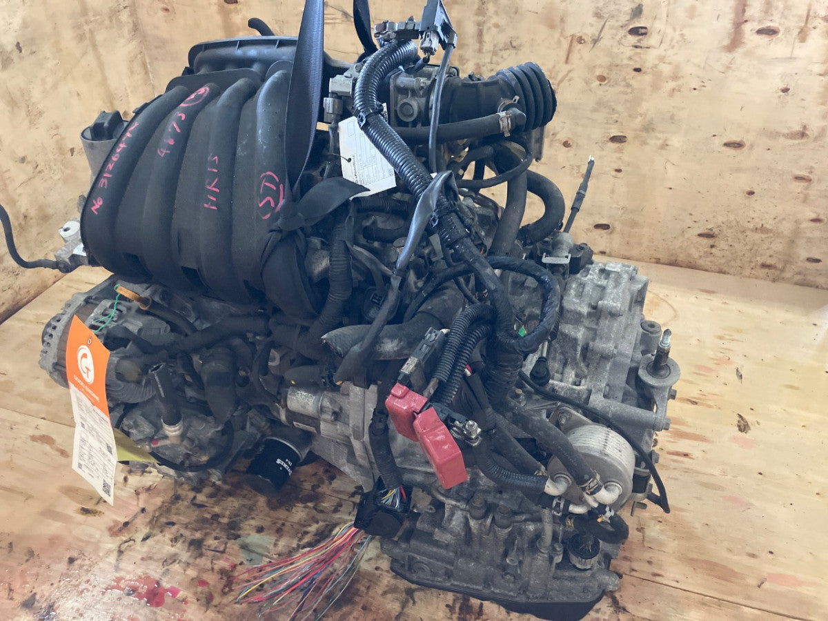 [USED ENGINE] NISSAN NOTE E11 2012 HR15DE FF AT 2WD #0003266110643