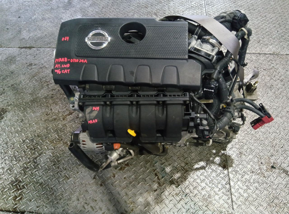 [USED ENGINE] NISSAN SYLPHY TB17 2013 MRA8DE FF AT 2WD #0403269016860