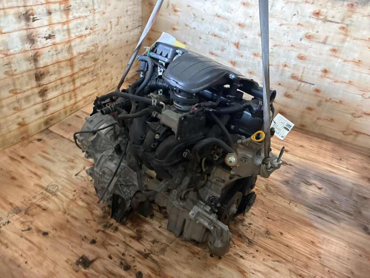 [USED ENGINE] TOYOTA VITZ KSP90 2010 1KR-FE FF AT 2WD #0003265093145