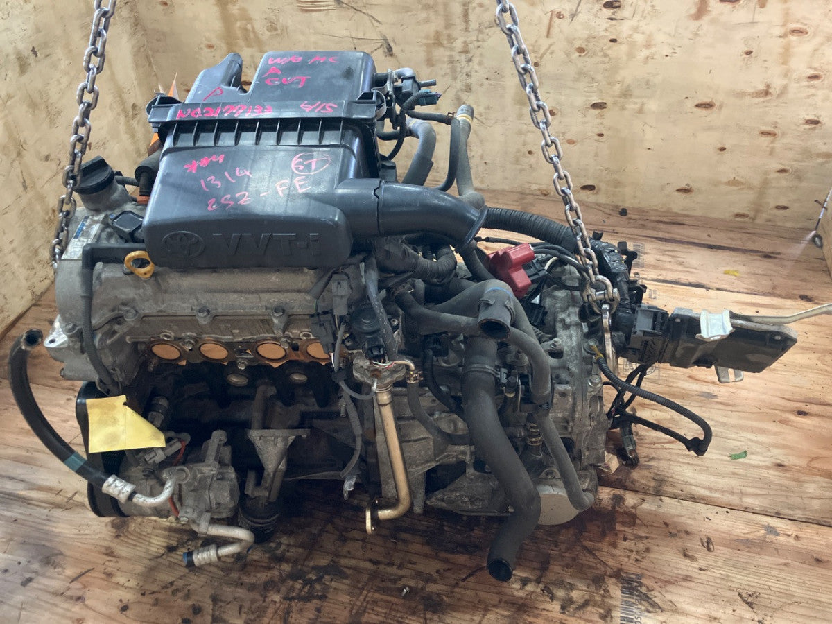 [USED ENGINE] TOYOTA RACTIS SCP100 2008 2SZ-FE FF AT 2WD #0003266104431