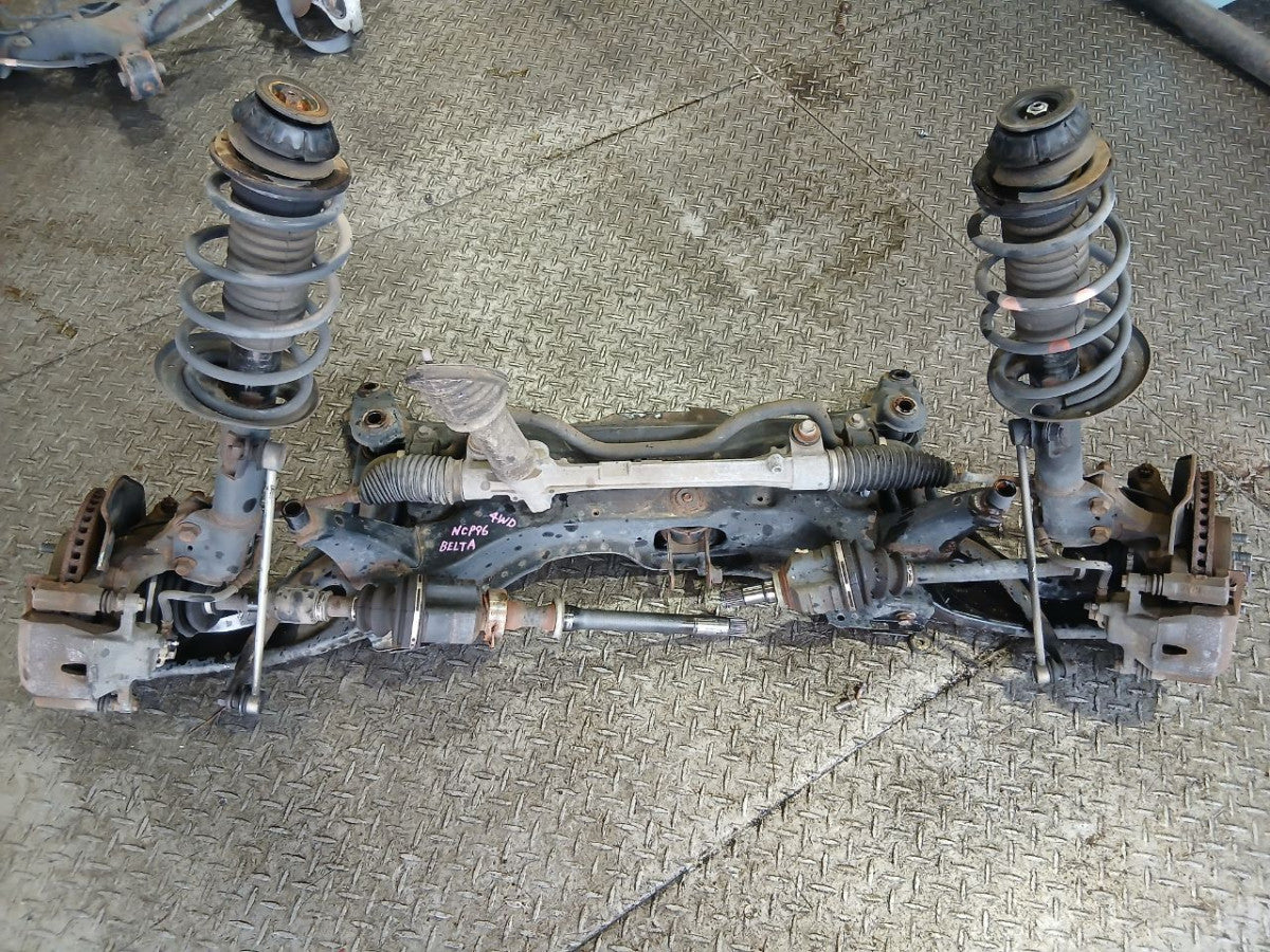 [F AXLE ASSY] TOYOTA BELTA NCP96 2007 2NZ-FE FF AT 4WD #0403264008237