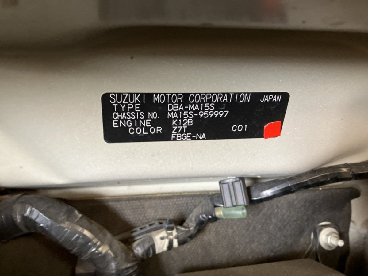 [CHOOSE PARTS] SUZUKI SOLIO MA15S 2012 K12B FF AT 2WD #0002002672329