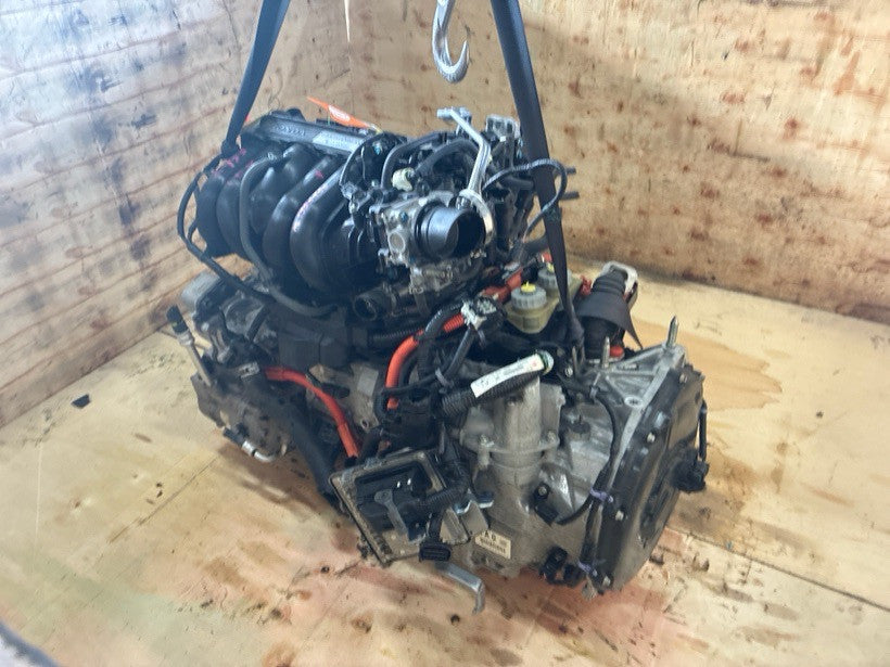 [USED ENGINE] HONDA FIT HYBRID GP6 2017 LEB FF AT 4WD #0003269150693