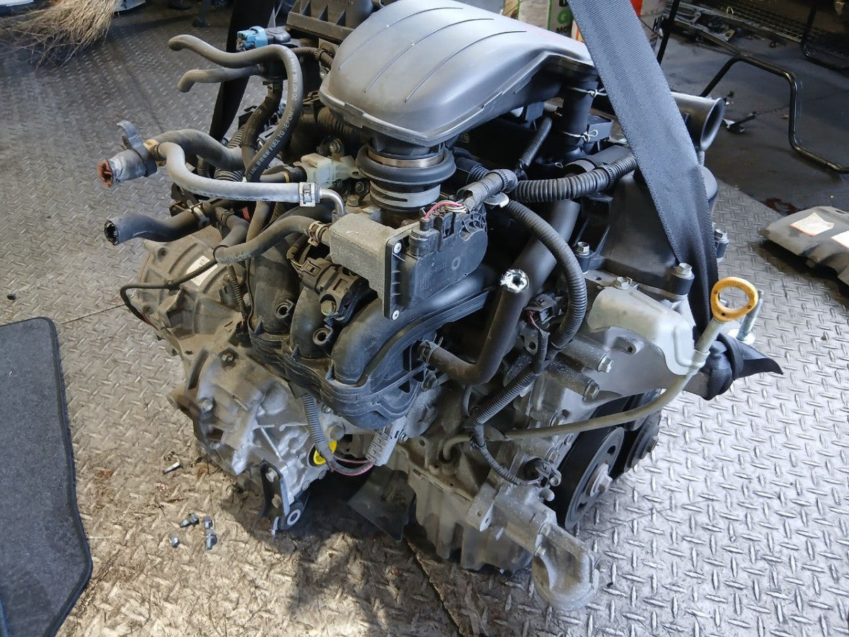 [USED ENGINE] TOYOTA VITZ KSP130 2012 1KR-FE FF AT 2WD #0403268014687