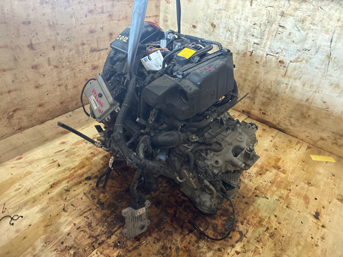 [USED ENGINE] NISSAN MARCH K13 2011 HR12DE FF AT 2WD #0003267117473