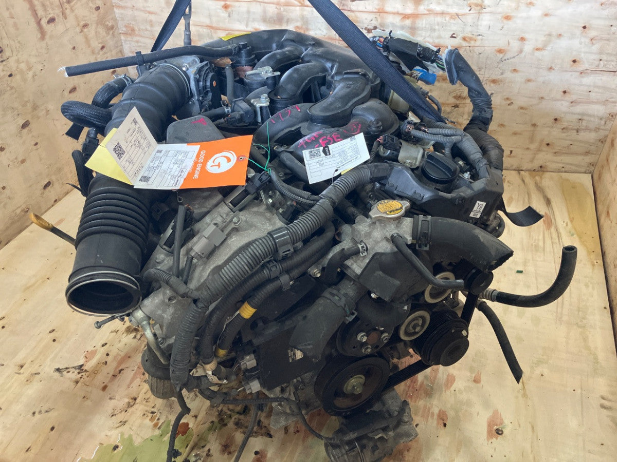 [USED ENGINE] TOYOTA MARK X GRX120 2007 4GR-FSE FR AT 2WD #0003266108280