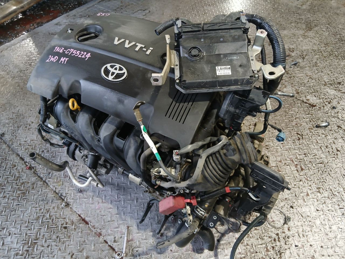 [USED ENGINE] TOYOTA COROLLA FIELDER NZE141G 2007 1NZ-FE FF MT 2WD #0403269016244
