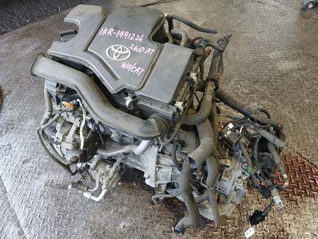 [USED ENGINE] TOYOTA VITZ KSP130 2014 1KR-FE FF AT 2WD #0403267013406