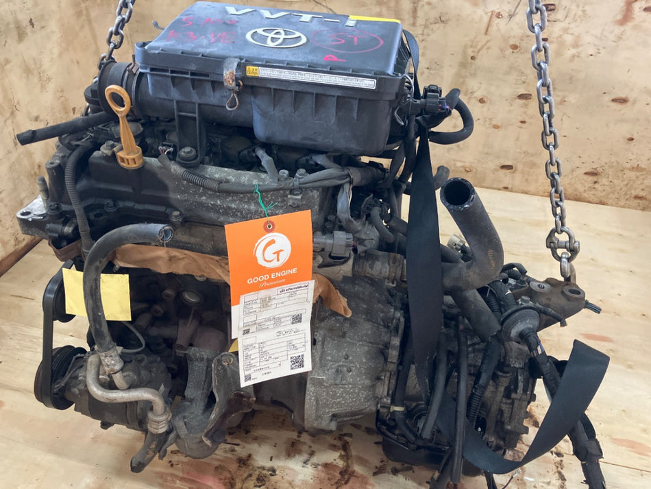 [USED ENGINE] TOYOTA bB QNC20 2007 K3-VE FF AT 2WD #0003266106506