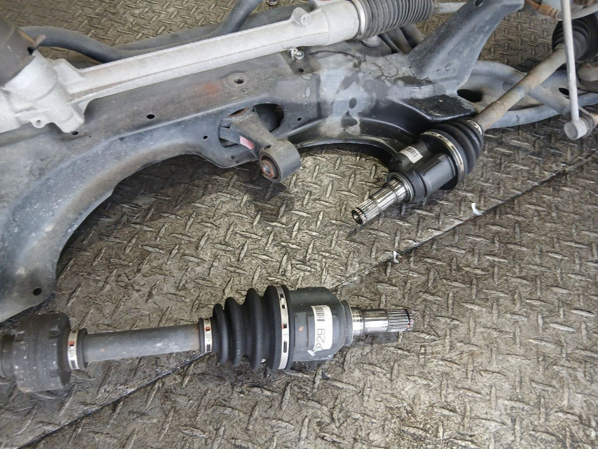 [F AXLE ASSY] TOYOTA VITZ NCP91 2007 1NZ-FE FF MT 2WD #0403266011963
