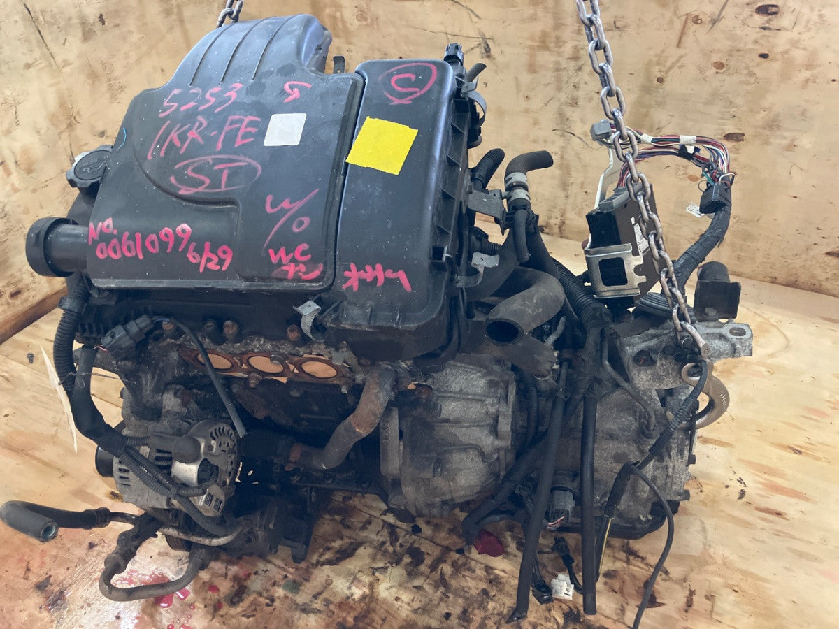 [USED ENGINE] TOYOTA PASSO KGC10 2005 1KR-FE FF AT 2WD #0003266110686