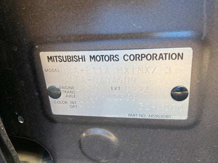 [REAR GATE] MITSUBISHI EK SPACE B11A 2018 3B20 FF AT 2WD #0003249742615