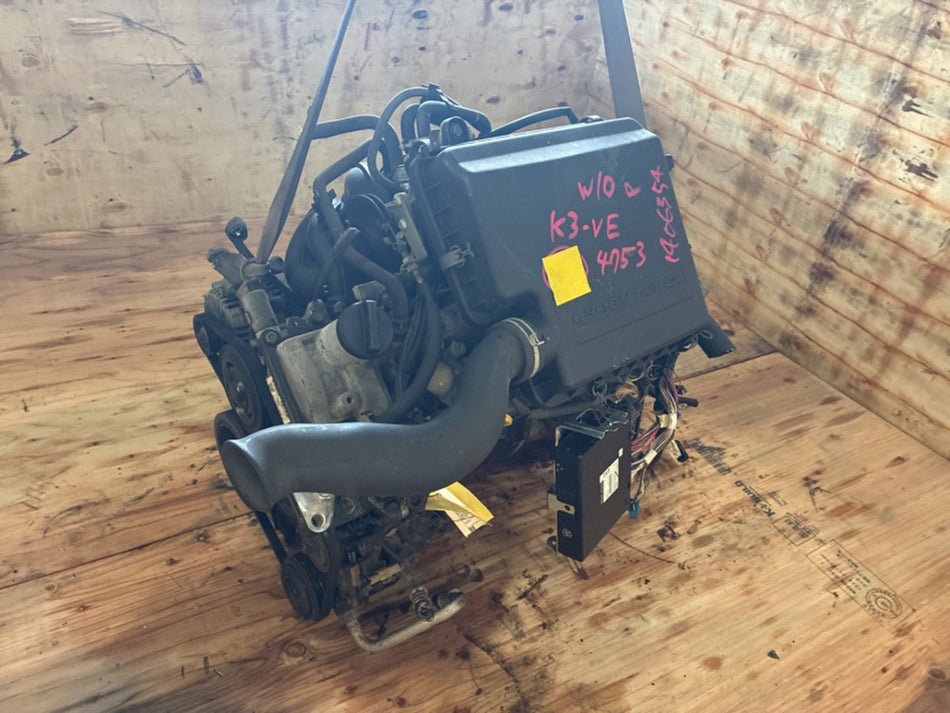 [USED ENGINE] TOYOTA PASSO QNC10 2005 K3-VE FF AT 2WD #0003265092360