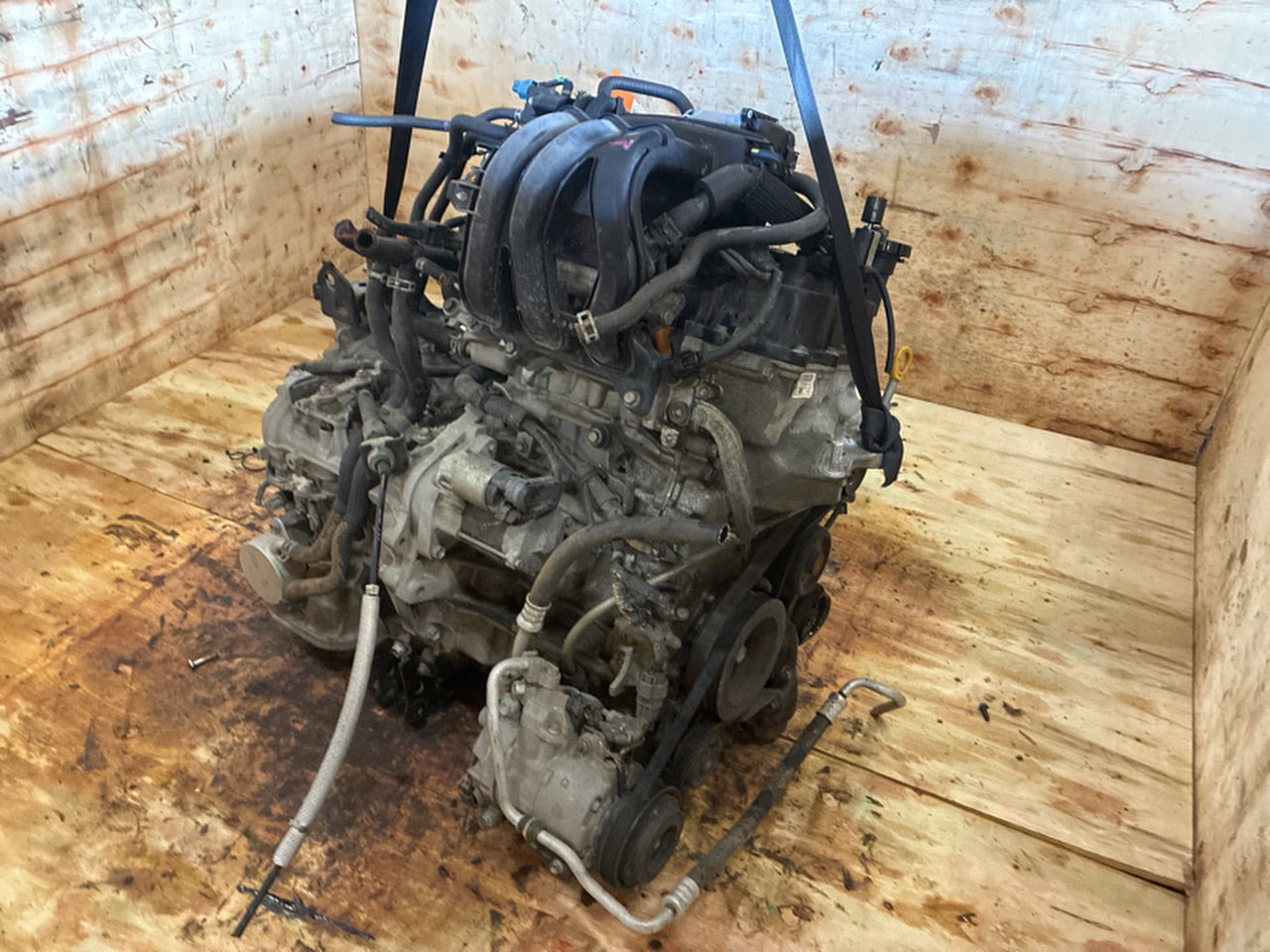 [USED ENGINE] TOYOTA iQ KGJ10 2009 1KR-FE FF AT 2WD #0003267128812
