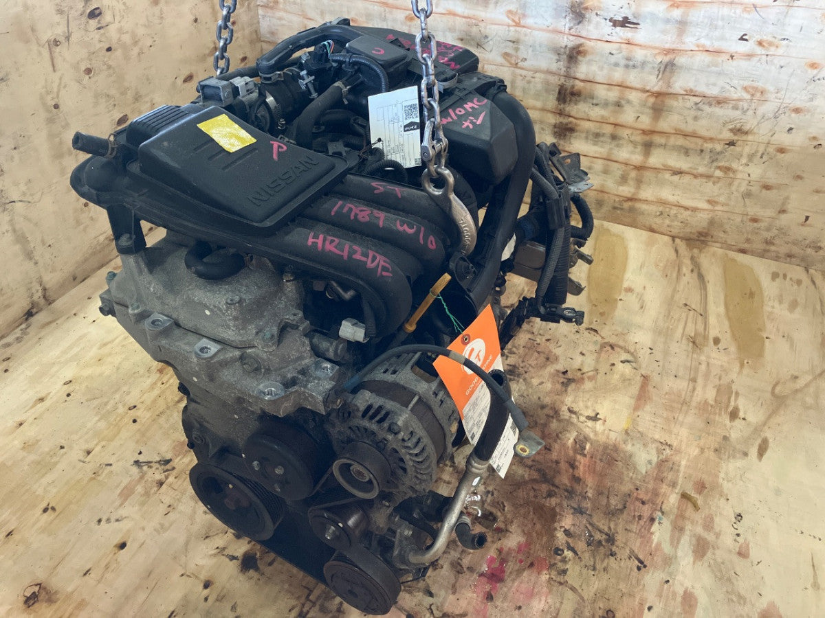 [USED ENGINE] NISSAN MARCH K13 2012 HR12DE FF AT 2WD #0003266112027