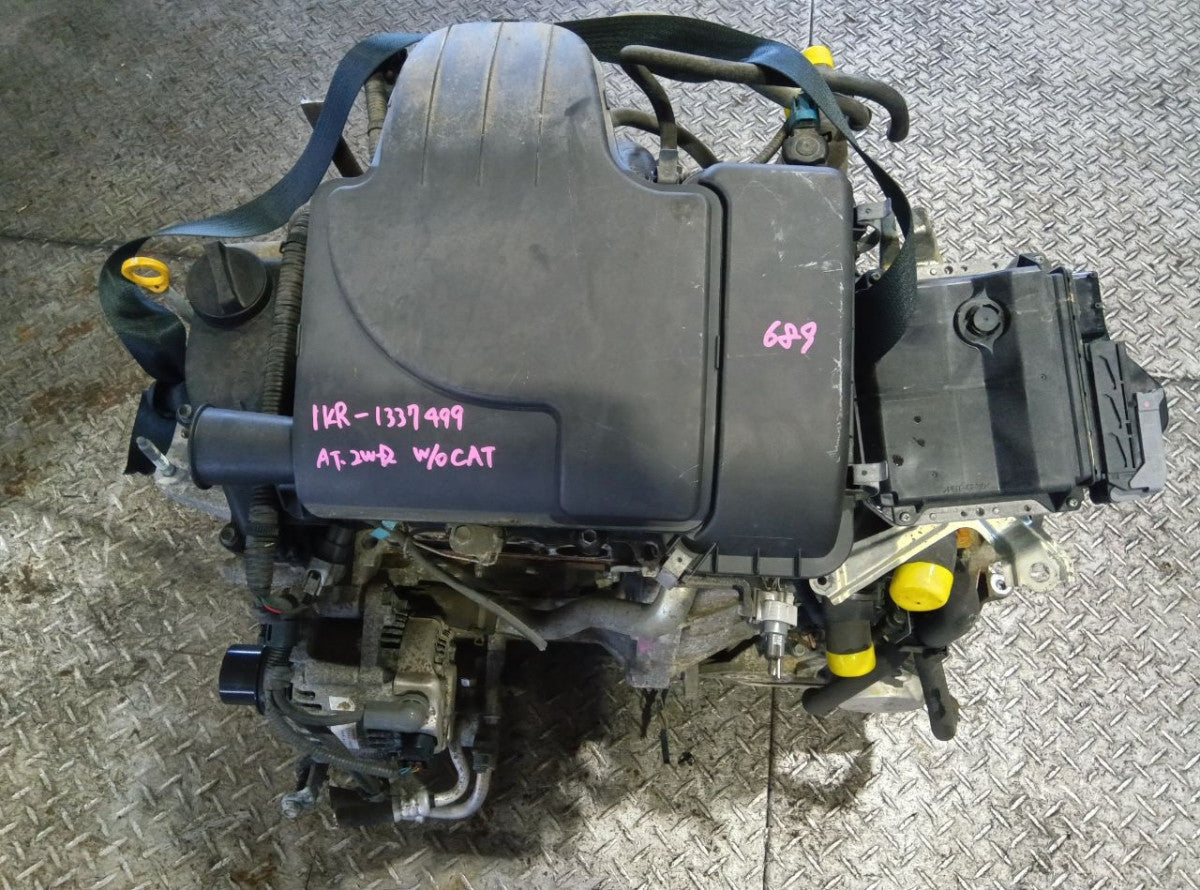 [USED ENGINE] TOYOTA VITZ KSP130 2012 1KR-FE FF AT 2WD #0403267012208