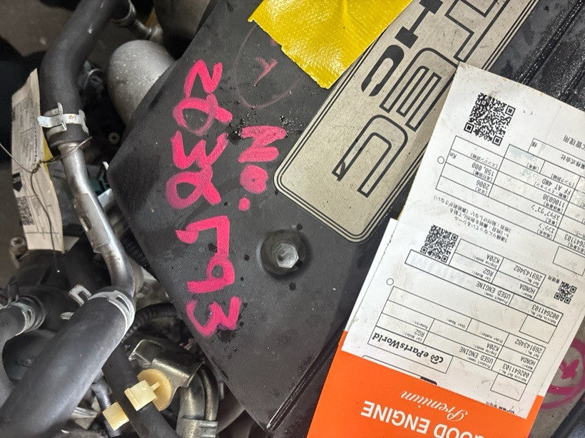 [USED ENGINE] HONDA STEPWAGON RG2 2006 K20A FF AT 4WD #0003269143482