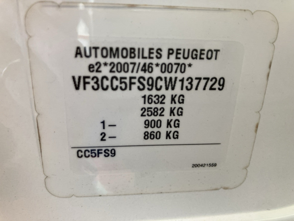 [CHOOSE PARTS] PEUGEOT 208 A95F01 2013 EP6C FF AT 2WD #0002002661599