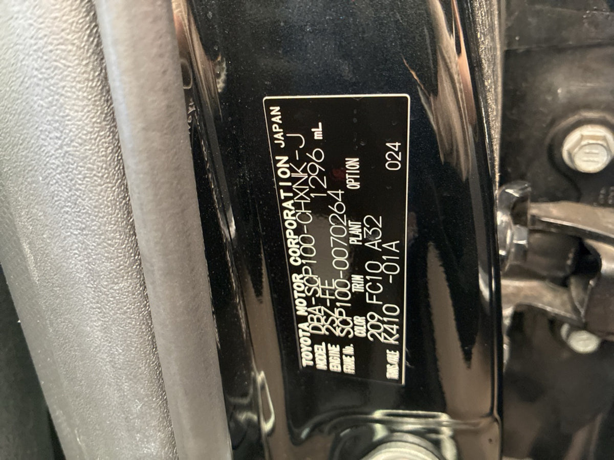 [CHOOSE PARTS] TOYOTA RACTIS SCP100 2009 2SZ-FE FF AT 2WD #0001000013335