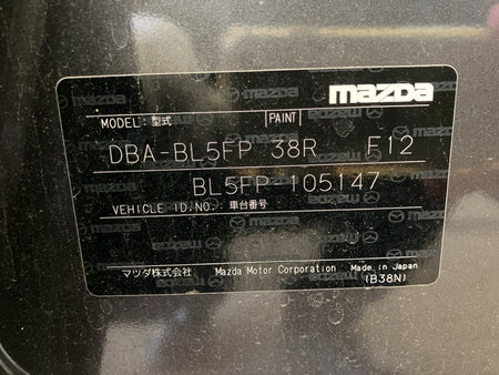 [CHOOSE PARTS] MAZDA AXELA BL5FP 2010 ZY-VE FF AT 2WD #0001000015936