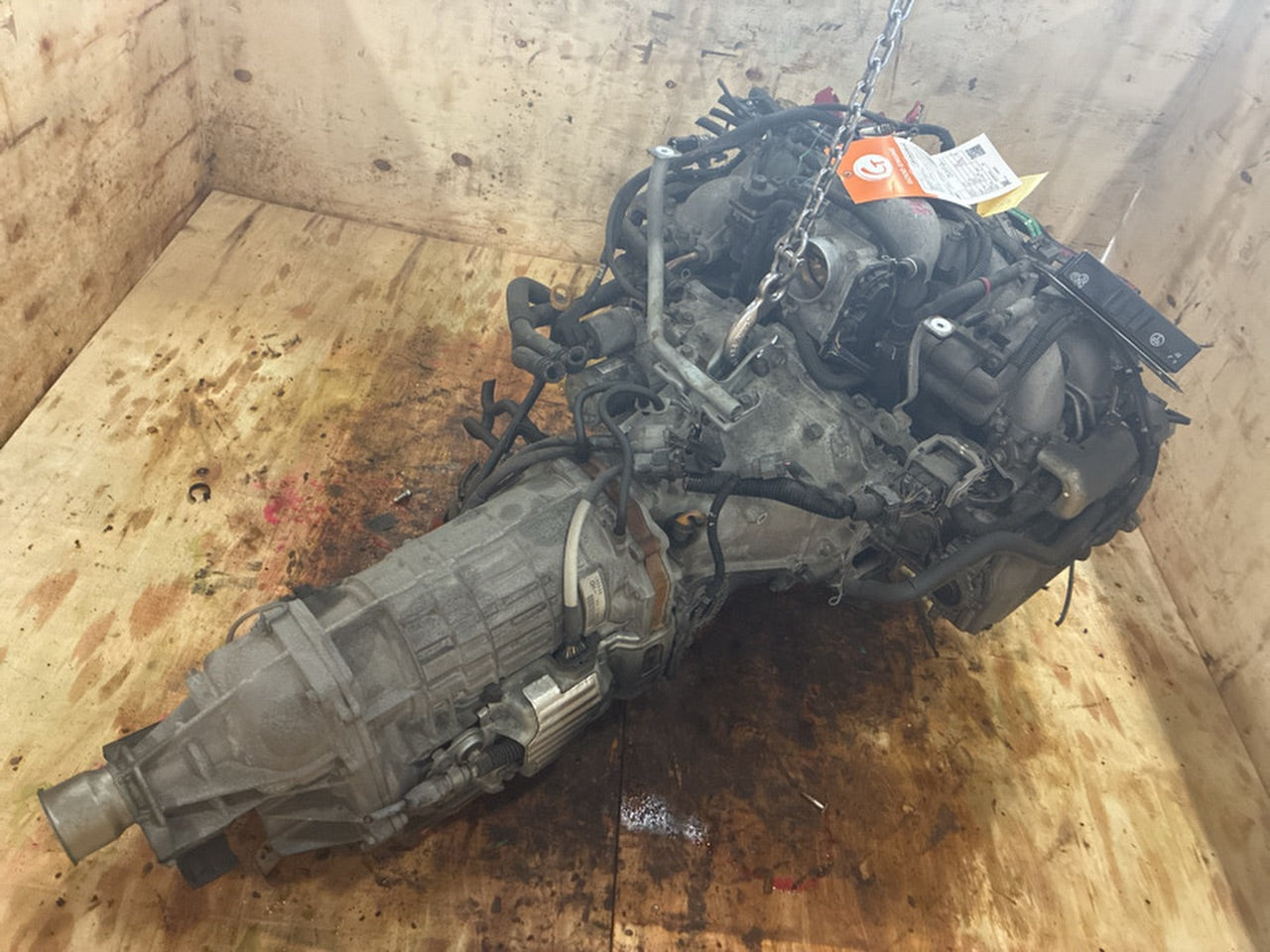 [USED ENGINE] SUBARU LEGACY B4 BL5 2007 EJ20 FF AT 4WD #0003267127486