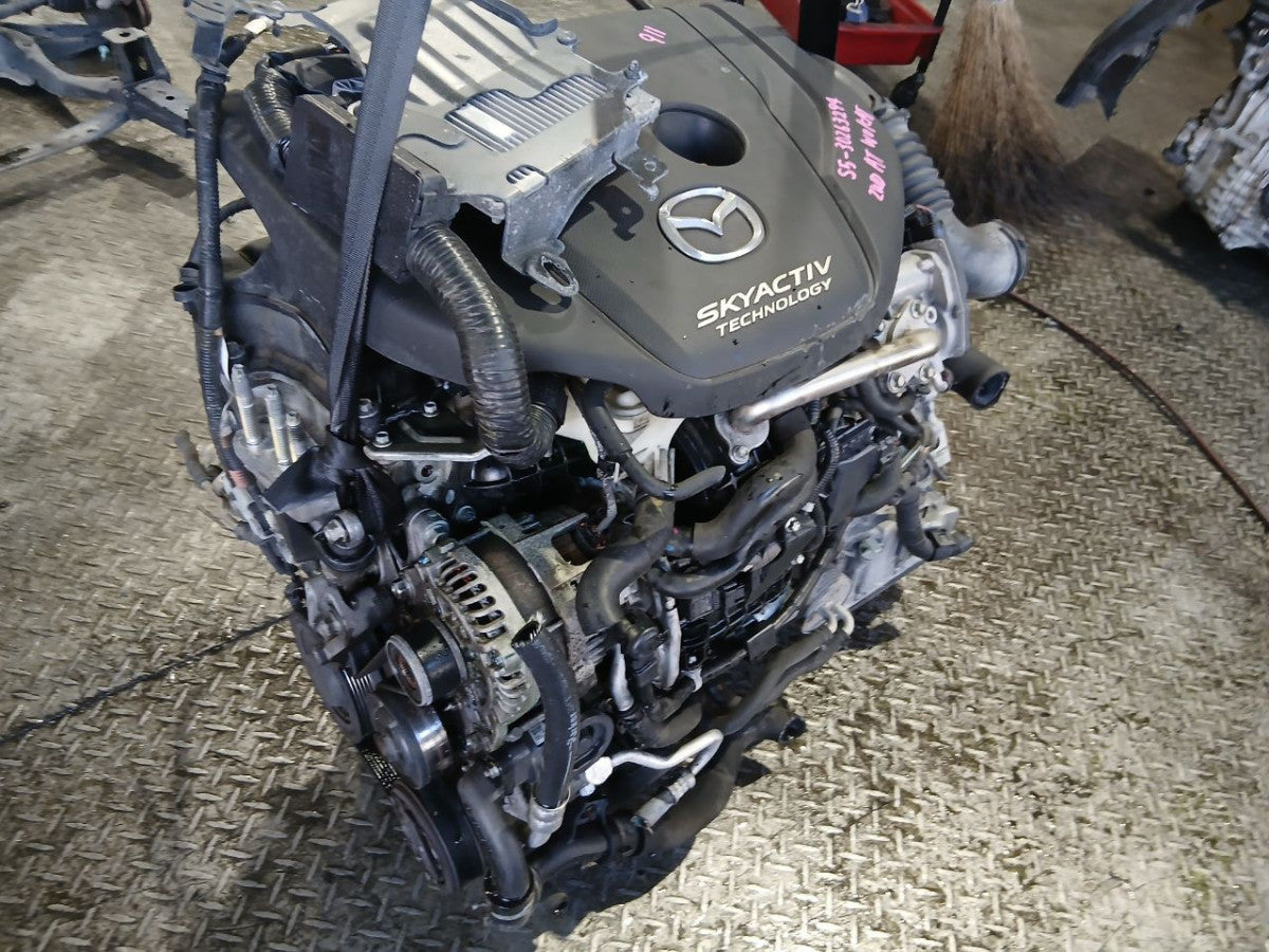 [USED ENGINE] MAZDA DEMIO DJ5FS 2015 S5-DPTS FF AT 2WD #040326A018126