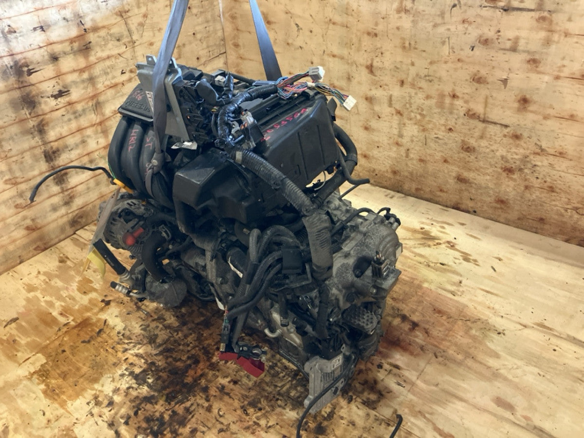 [USED ENGINE] NISSAN MARCH K13 2010 HR12DE FF AT 2WD #0003267116809