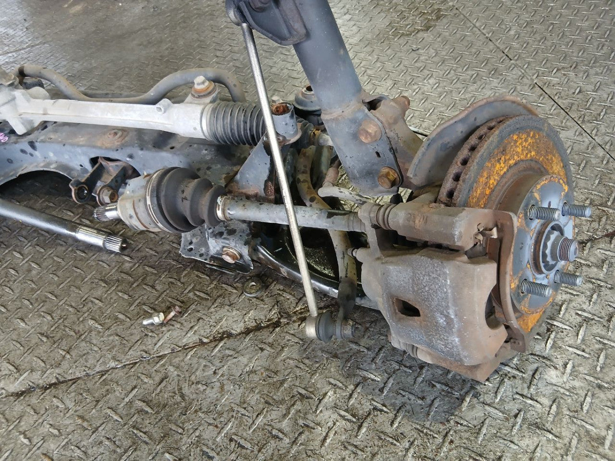 [F AXLE ASSY] TOYOTA BELTA NCP96 2007 2NZ-FE FF AT 4WD #0403264008237