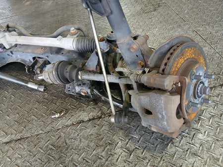 [F AXLE ASSY] TOYOTA BELTA NCP96 2007 2NZ-FE FF AT 4WD #0403264008237