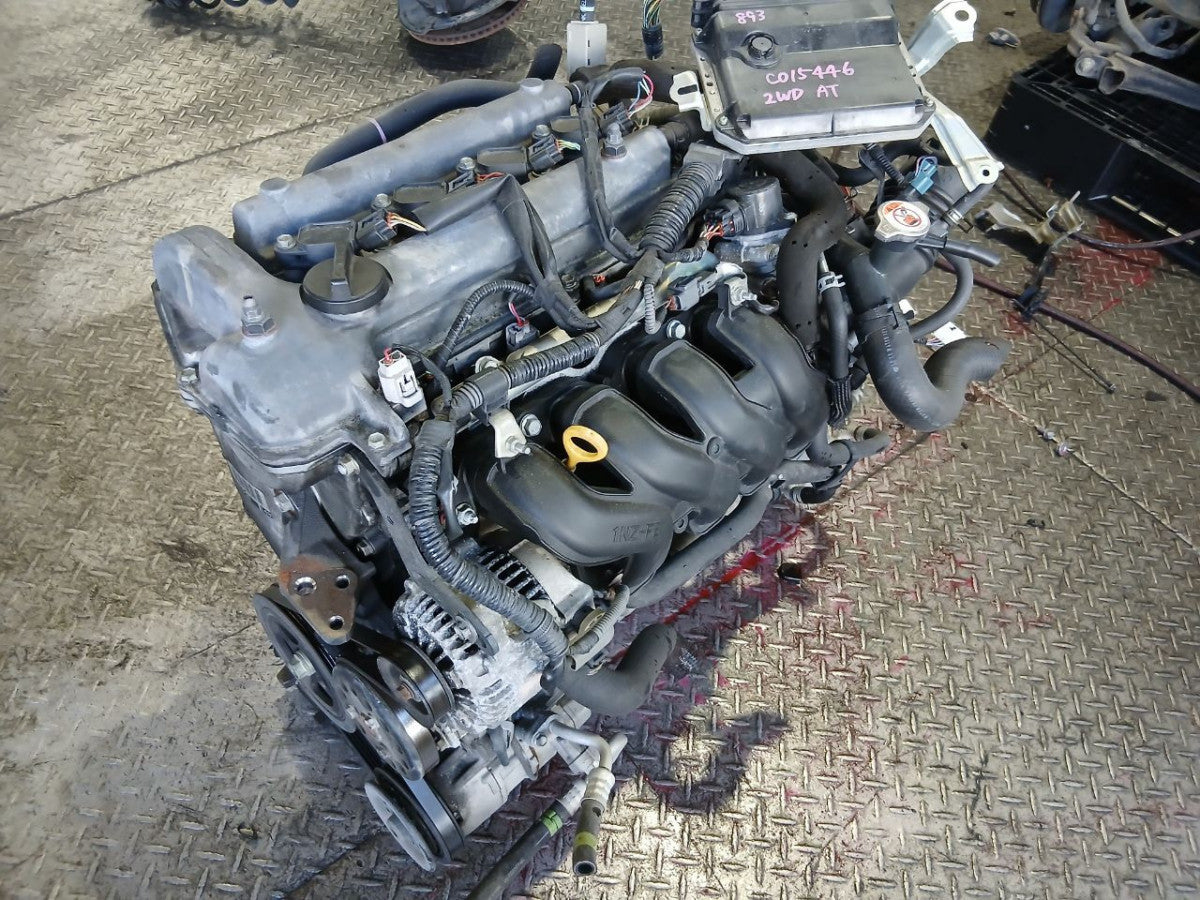 [USED ENGINE] TOYOTA VITZ NCP91 2006 1NZ-FE FF AT 2WD #0403269017258