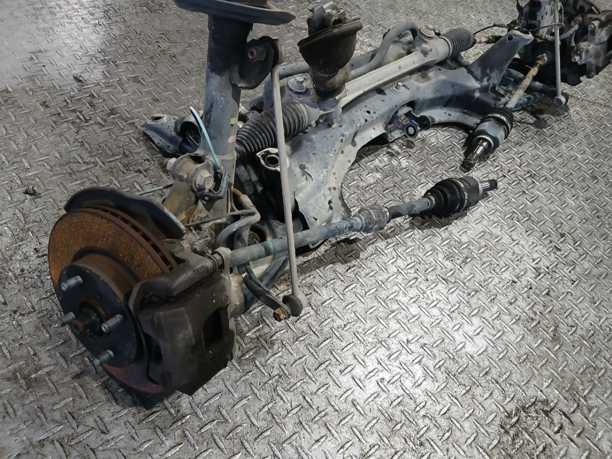 [F AXLE ASSY] TOYOTA VITZ KSP130 2012 1KR-FE FF AT 2WD #0403265010359