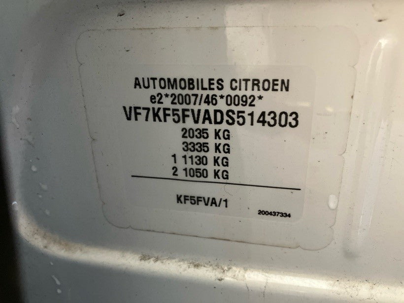 [USED ENGINE] CITROEN DS5 B85F02 2015 5F02 FF AT 2WD #0003269150025
