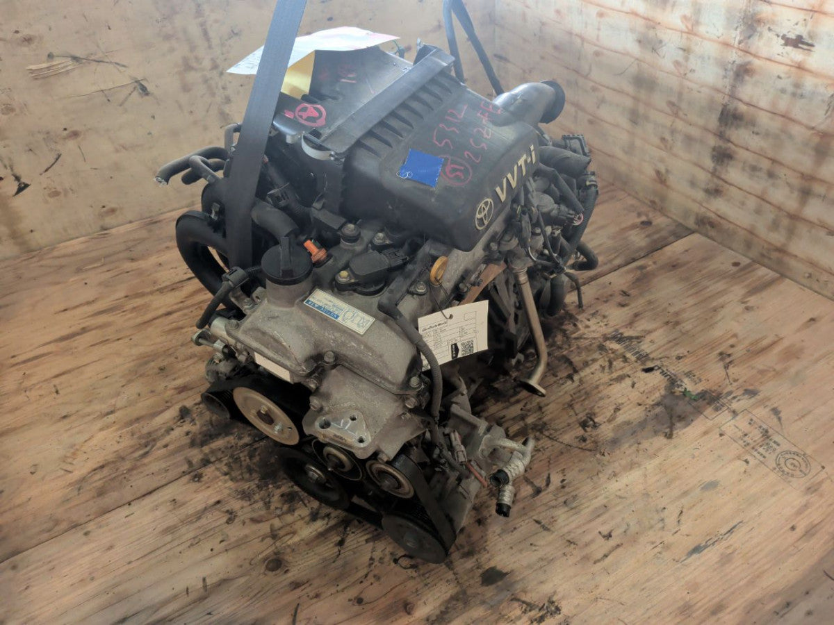 [USED ENGINE] TOYOTA RACTIS SCP100 2007 2SZ-FE FF AT 2WD #0003266101352