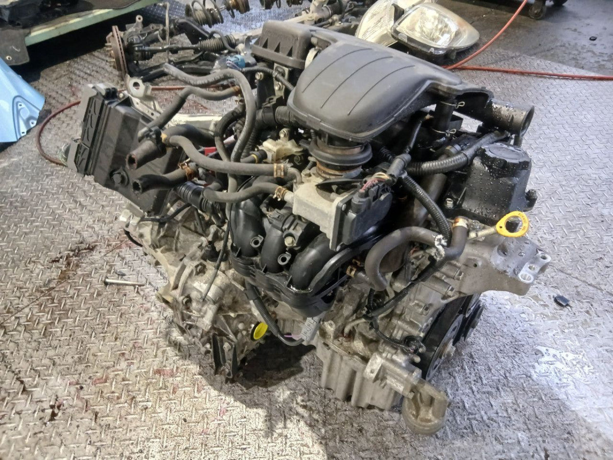 [USED ENGINE] TOYOTA VITZ KSP90 2007 1KR-FE FF AT 2WD #0403264008353