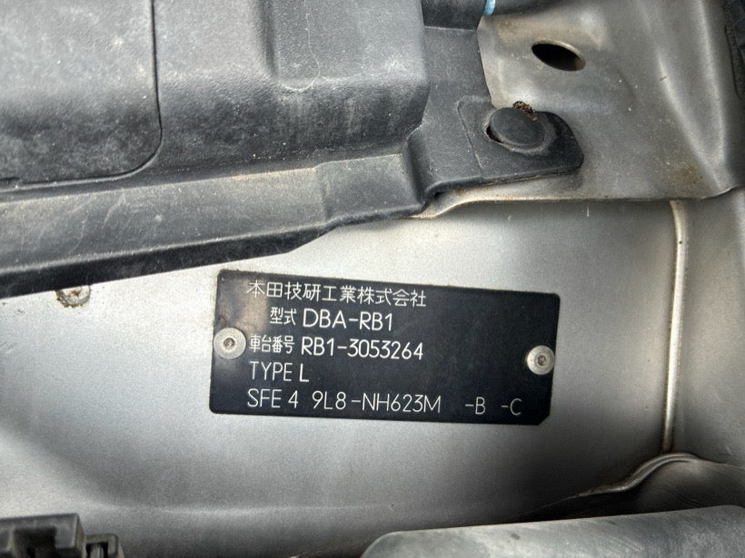[CHOOSE PARTS] HONDA ODYSSEY RB1 2004 K24A FF AT 2WD #0002002661746