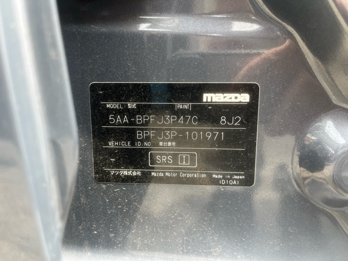 [CHOOSE PARTS] MAZDA MAZDA3 FASTBACK BPFJ3P 2022 PE-VPS FF AT 2WD #0451000000469