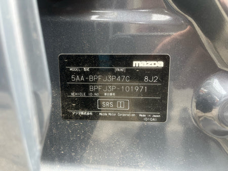 [CHOOSE PARTS] MAZDA MAZDA3 FASTBACK BPFJ3P 2022 PE-VPS FF AT 2WD #0451000000469