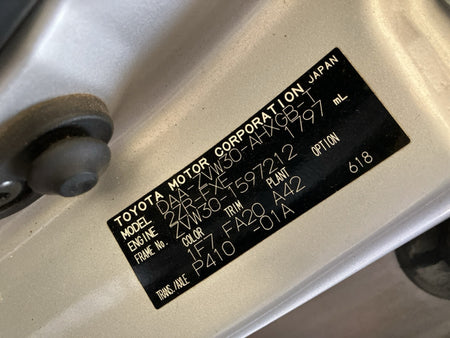 [CHOOSE PARTS] TOYOTA PRIUS ZVW30 2012 2ZR-FXE FF AT 2WD #0001000013359