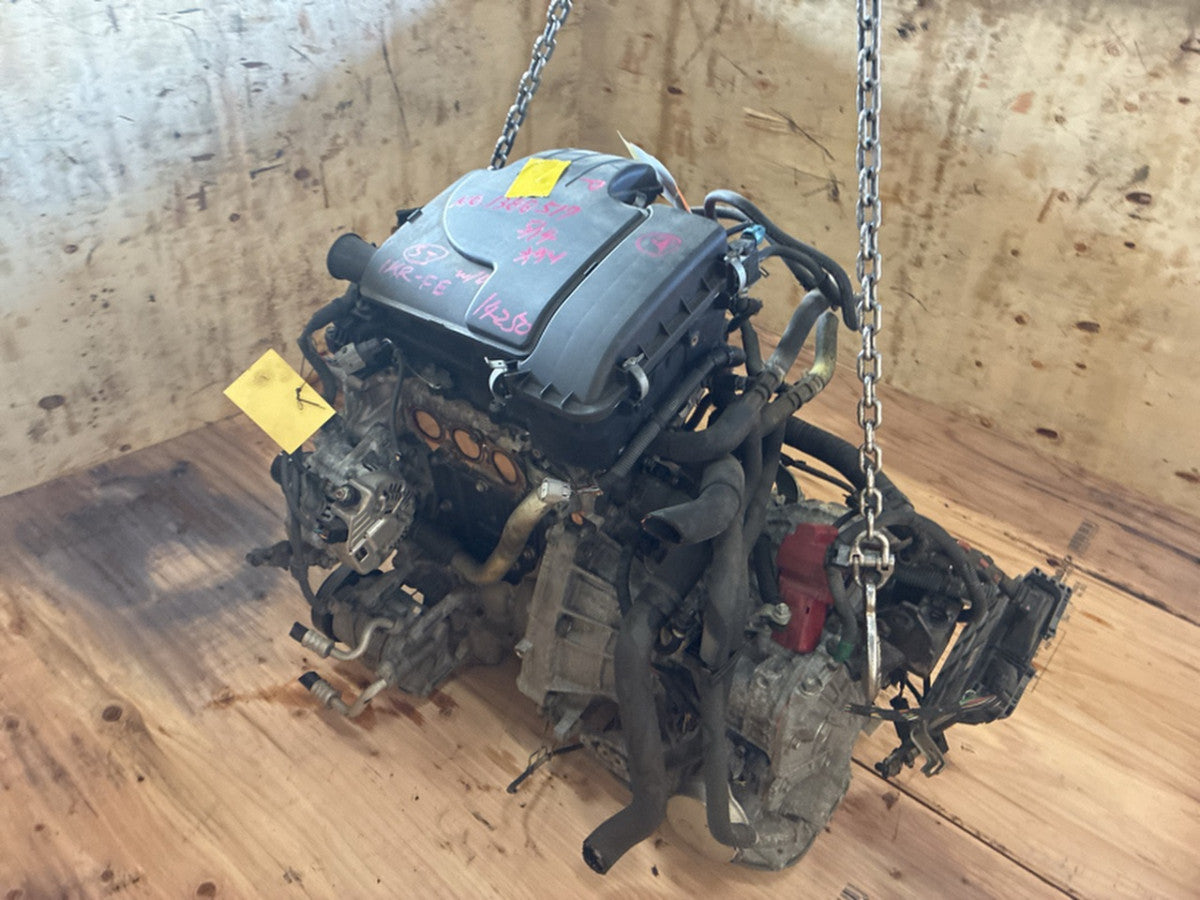 [USED ENGINE] TOYOTA VITZ KSP130 2013 1KR-FE FF AT 2WD #0003265086977
