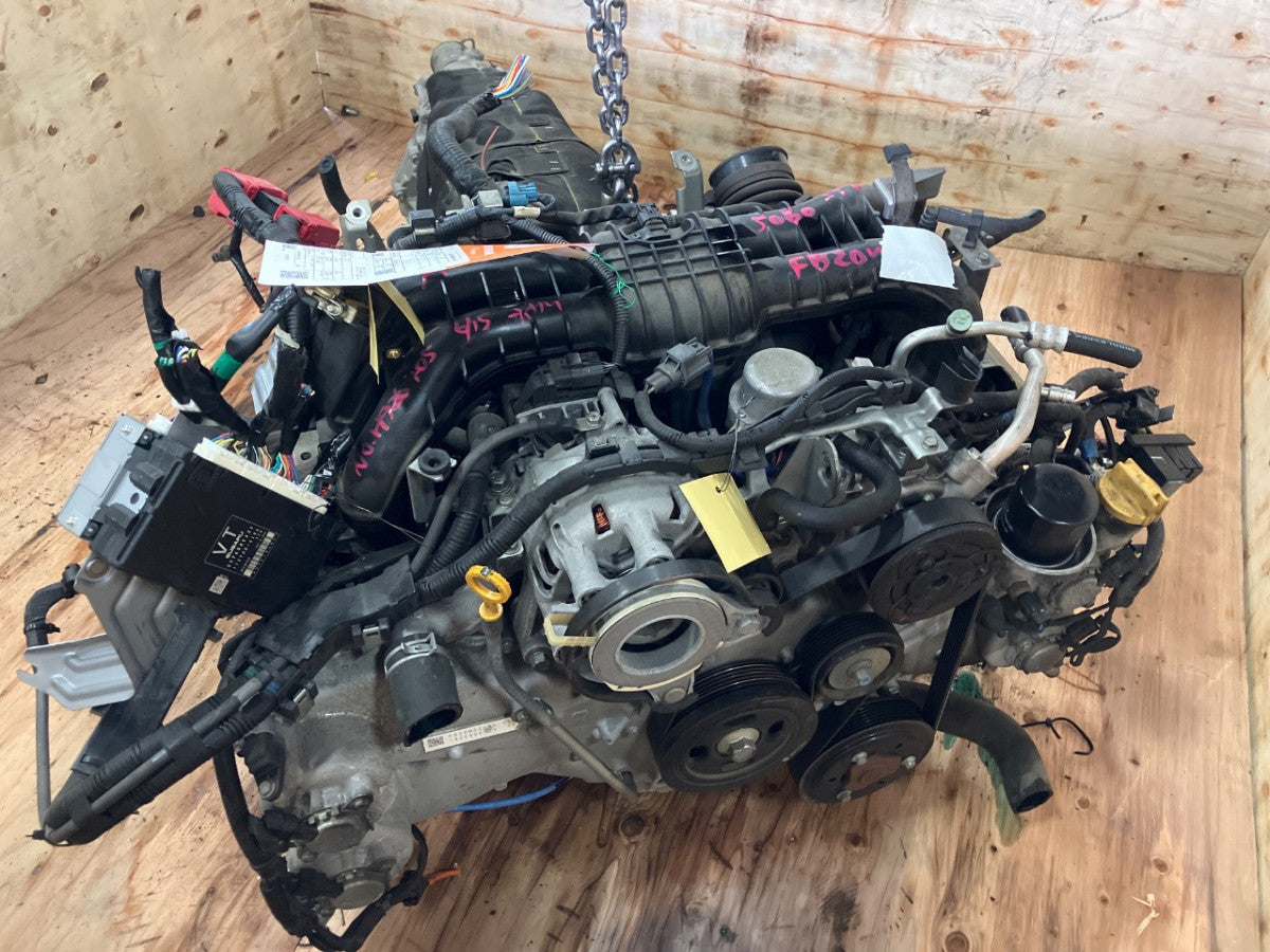 [USED ENGINE] SUBARU SUBARU XV GPE 2014 FB20 FF AT 4WD #0003266100279