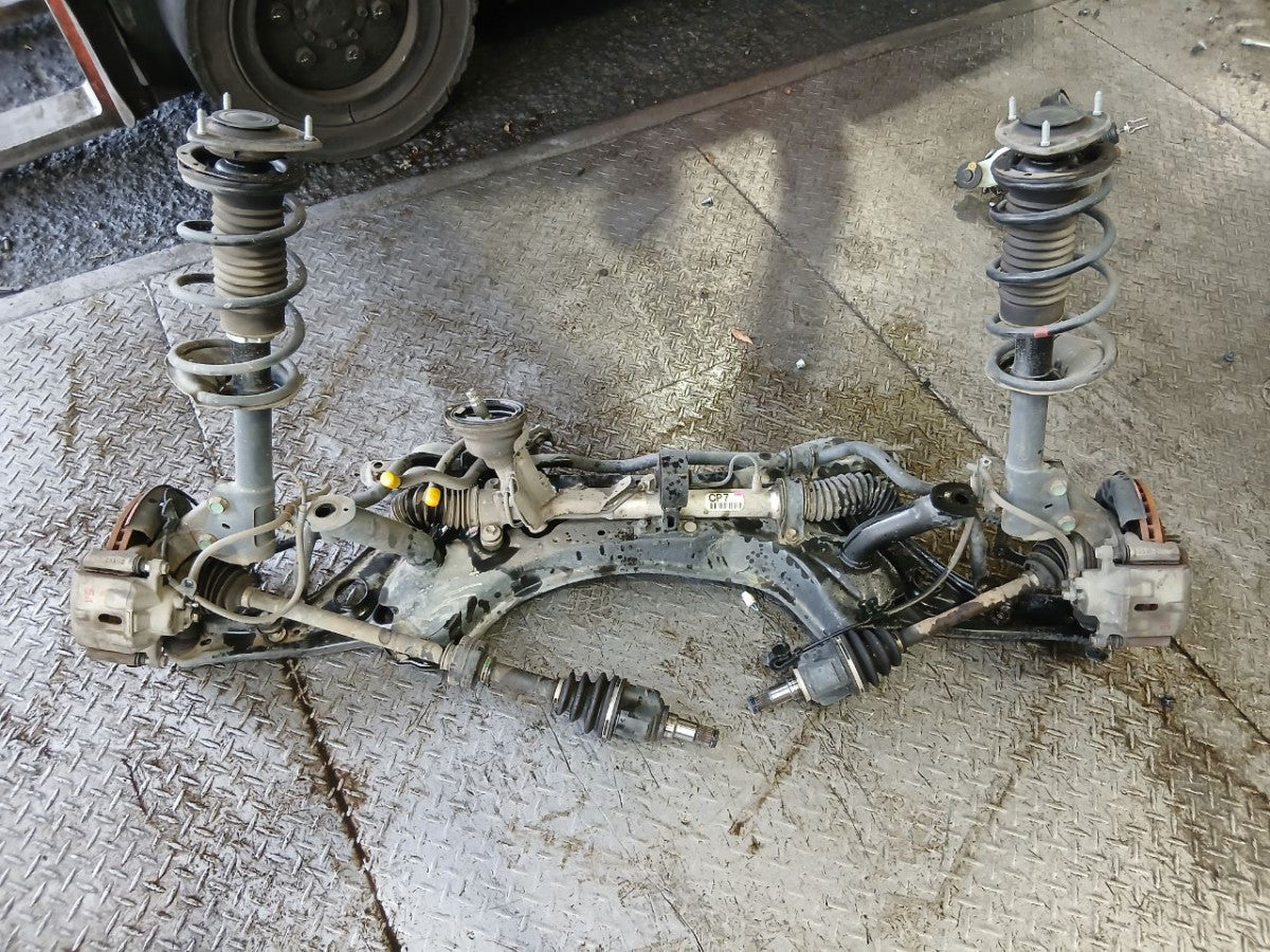 [F AXLE ASSY] TOYOTA PROBOX VAN NCP51V 2006 1NZ-FE FF AT 2WD #0403266011575