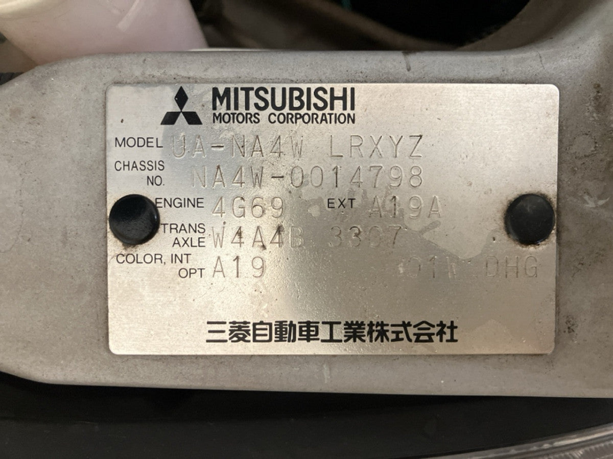 [CHOOSE PARTS] MITSUBISHI GRANDIS NA4W 2003 4G69 FF AT 4WD #0002002682655