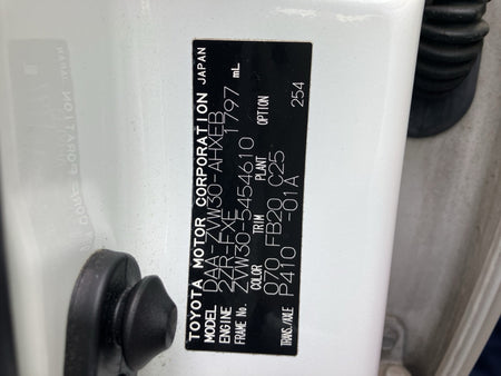 [CHOOSE PARTS] TOYOTA PRIUS ZVW30 2012 2ZR-FXE FF AT 2WD #0001000016007