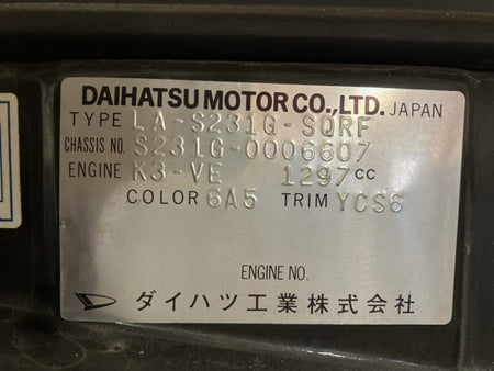 [HEADLIGHT  LH / RH] DAIHATSU ｱﾄﾚｰ7 S231G 2002 K3-VE FR AT 4WD #000325B998872